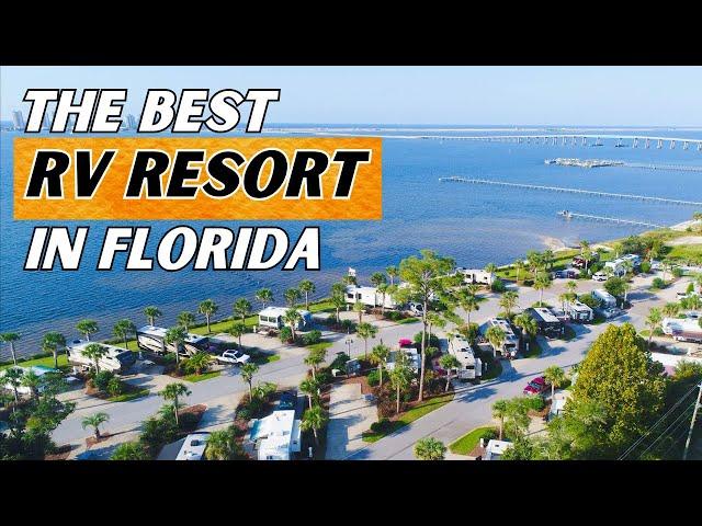 These are the ABSOLUTE BEST Luxury RV Resorts in Florida