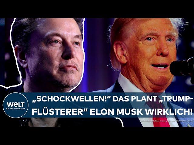 ELON MUSK: "Schockwellen ins System ausstrahlen!" Das plant der neue "Trumpflüsterer" wirklich!