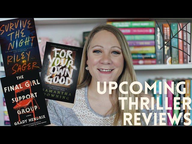 UPCOMING THRILLER BOOKS REVIEW!!