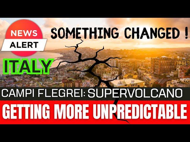 BREAKING: New Data indicate Eruption could be imminent or the opposite ? WHAT is happening in Italy