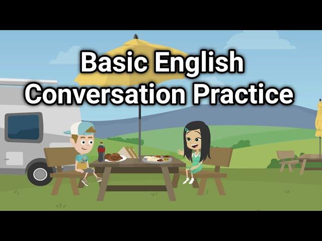 Basic English Conversation Practice | English Speaking Practice | Learn True English