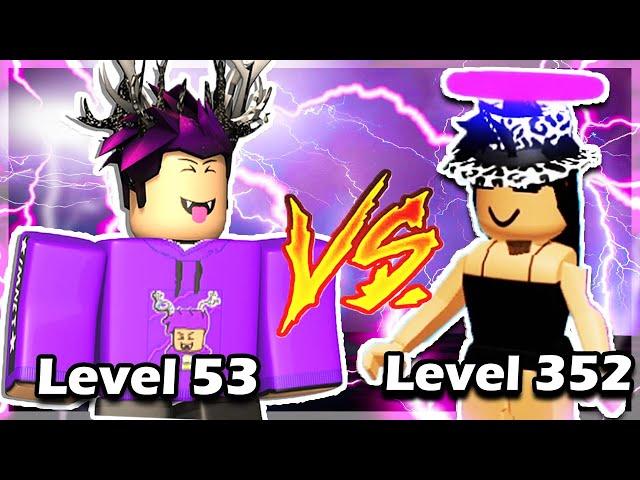 Racing The Highest level player (BlackRxsesv) 325+ | Tower of Hell!