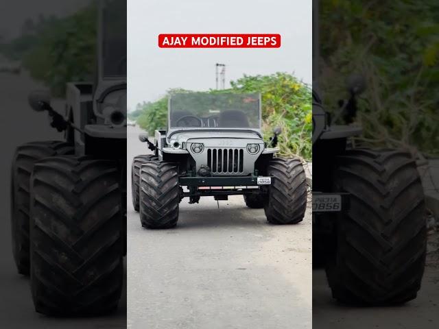 WELCOME TO AJAY MODIFIED JEEPS ️9518434922BEST JEEP MAKER