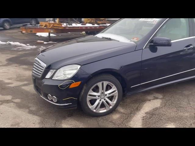 MERCEDES E SERIES 2011: Обзор/тест автомобиля на разбор (машинокомплект) из США(USA) от «АвтоКухня»