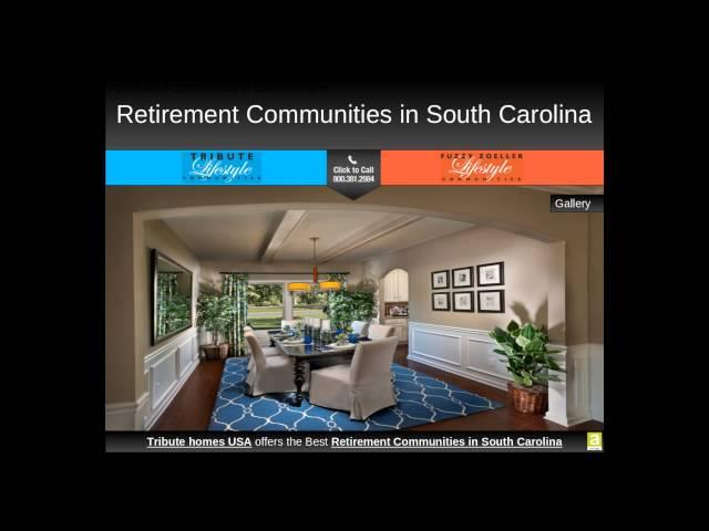 Tribute Homes USA offers the Best Active Adult Communities in South Carolina