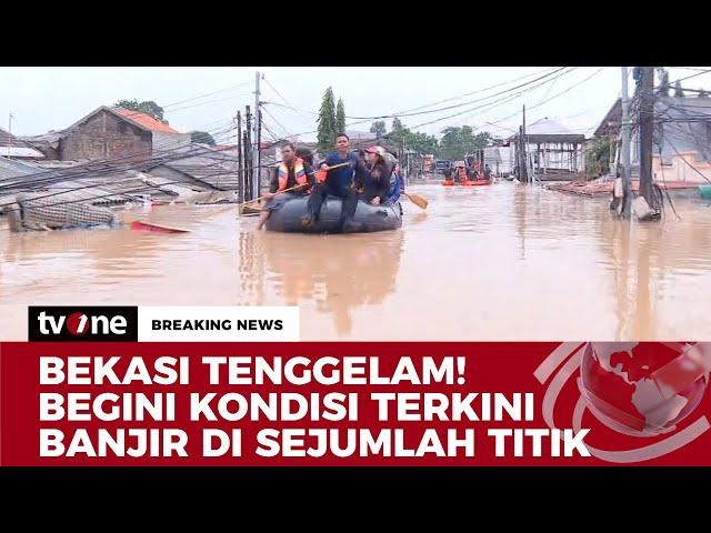 [BREAKING NEWS] Banjir Melanda Bekasi, Masyarakat Berbuka Puasa Bagaimana? | tvOne