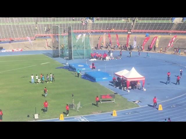 GC Foster Classic 2018. Ronaldo Reid of Calabar, class 3 400m