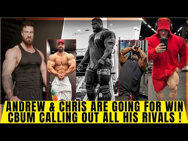 Chris Bumstead takes a shot at every1 +Andrew going for Win +Samson suffering +Nick's legs + Behrooz