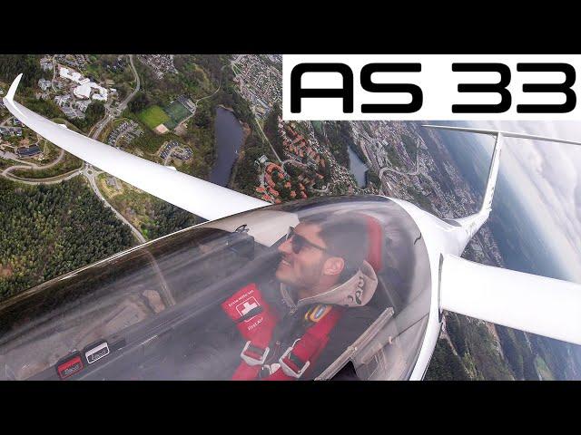 Test Flight AS33 - 18m Sailplane