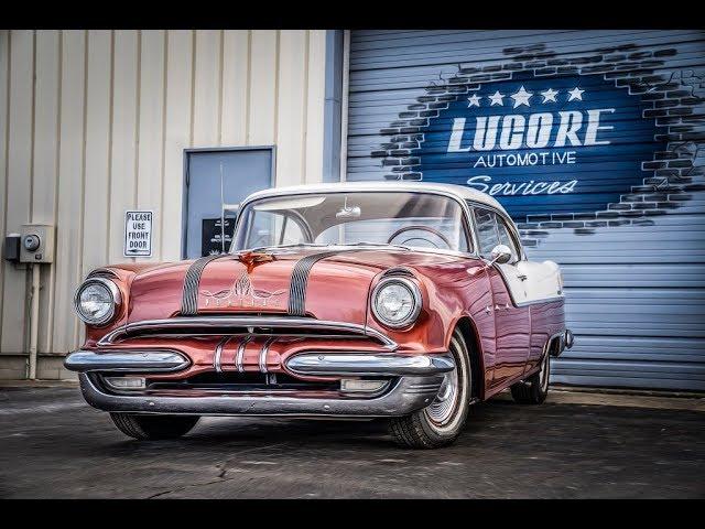 1955 Pontiac Star Chief terrifying exhaust upgrades! From Lucore Automotive