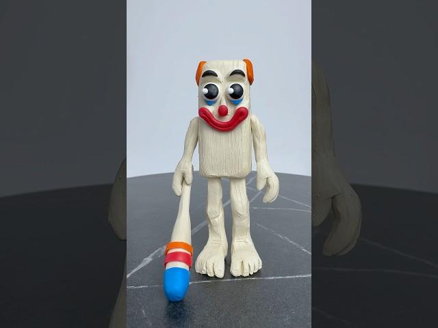 MemeI made Tung Tung sahur but he’s a Clown  #plasticinerelax #tungtungtungsahur #clown#clay