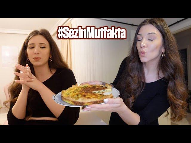 OLDUKÇA ZORLANARAK.. ISPANAKLI KİŞ YAPIYORUM! | #SezinMutfakta