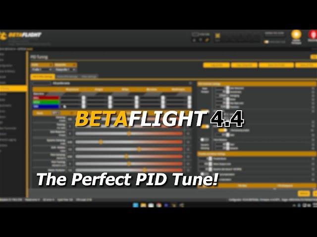 *Outdated, Check Description* How to Get that Perfect PID Tune in Betaflight 4.4 | 2023