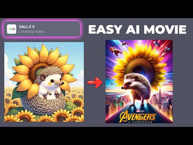 How To Make AI Generated Videos With DALLE-3 Images