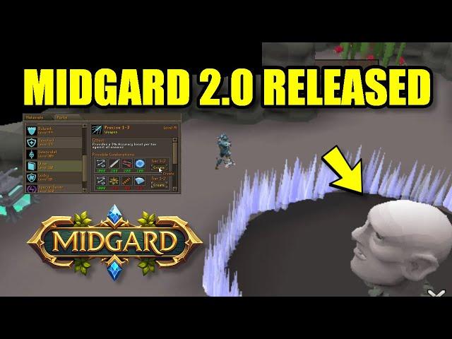 Midgard RSPS: *The Biggest RSPS Update 2024* Grinding New Update (Part 1) +$50 G/A