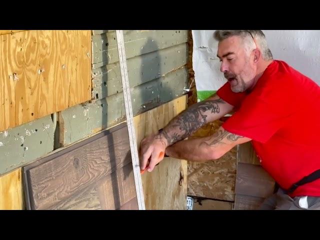 Faux Wall Panel Weekend Installation Part One! | Sun Room Design With Skip Bedell