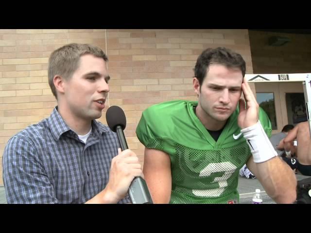 2011 BYU Fall Camp Day 8 - James Lark