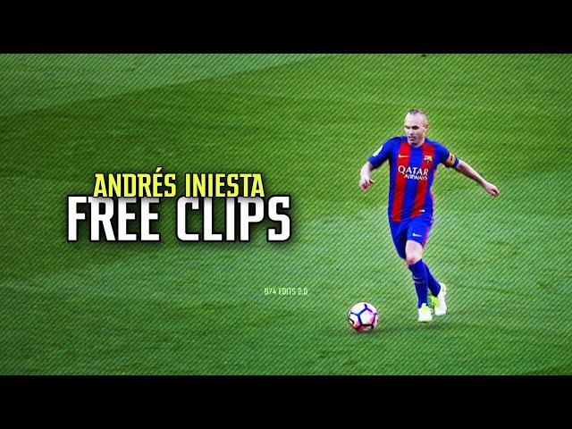 Andrés Iniesta ● FREE CLIPS / NO WATERMARK ● FREE TO USE ● HD 1080