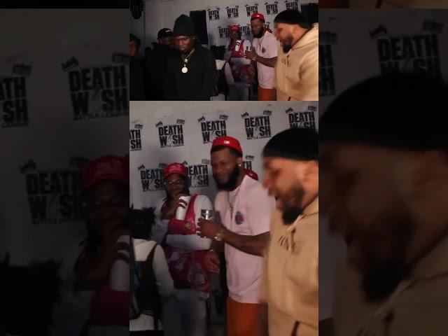 Baby James reps Memphis in Shreveport on Deathwish Battle League! #rapbattle #battlerap