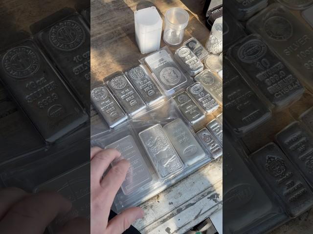 We found a silver hoarder stash in this abandoned storage locker!
