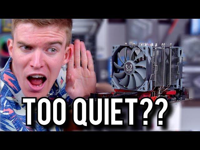 The QUIETEST Cooler I Have EVER Used! [Scythe Ninja 5 Review]