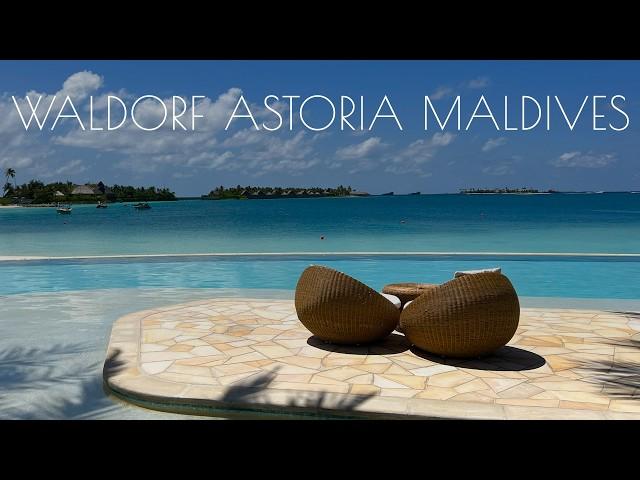 WALDORF ASTORIA MALDIVES ITHAAFUSHI | Unparalleled Private Island Luxury | Tour in 4K