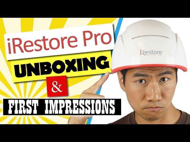 iRestore Professional Laser Hair Growth System Review Ep. 1 Unboxing & First Impressions