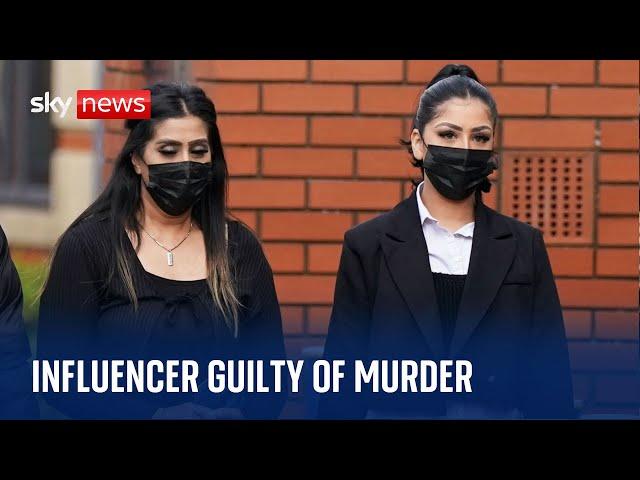 TikTok influencer Mahek Bukhari found guilty of murdering her mother's lover and friend