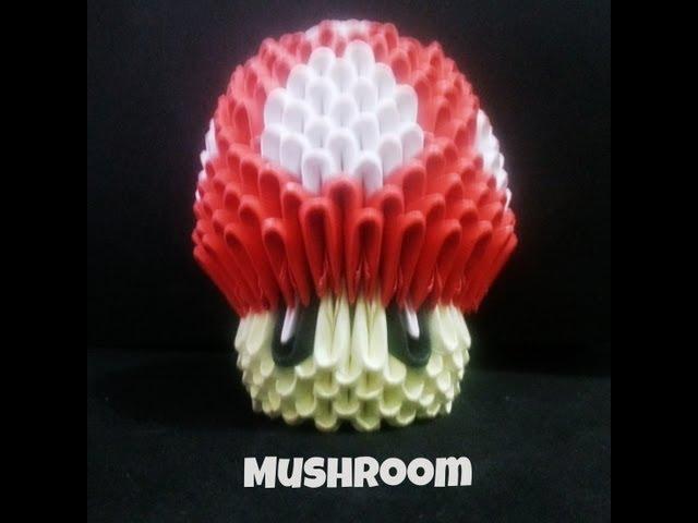 Mushroom - Origami 3D