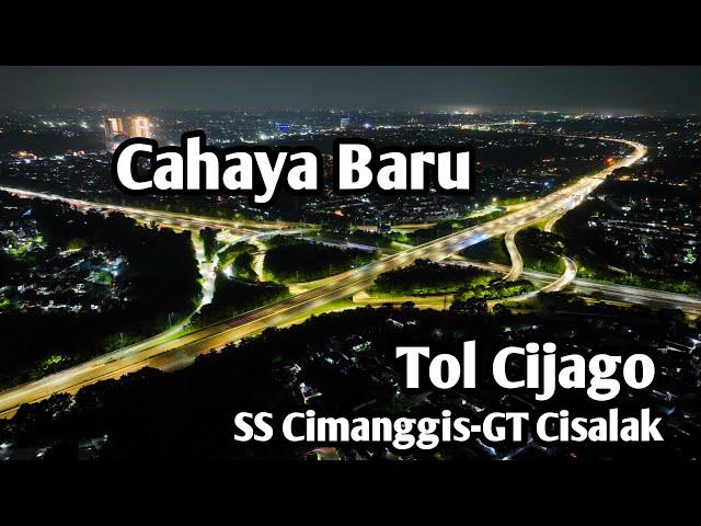 Penerangan Lampu Jalan Tol Cijago 1 Ruas SS Cimanggis GT Cisalak