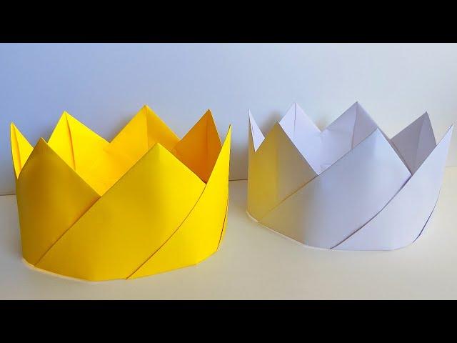  How To Make paper CROWN  Easy Paper DIY  Craft Ideas