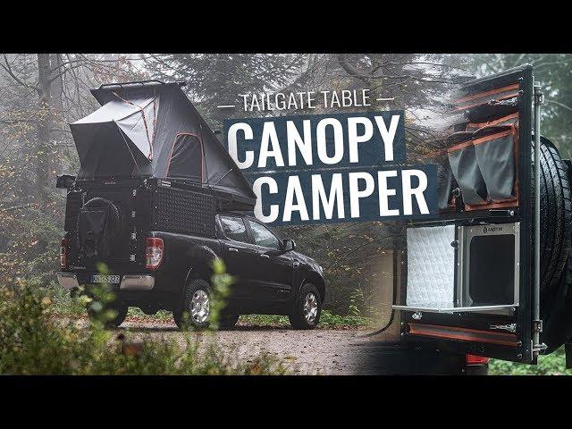 Alu-Cab Canopy Camper | GP Factor Tailgate Table - Einbau und Test!