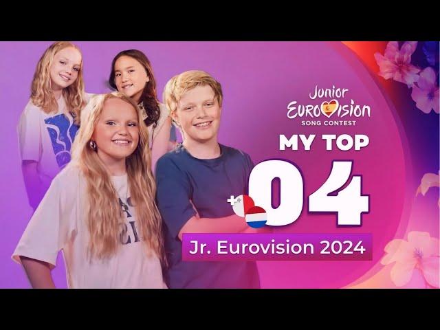 Junior Eurovision 2024 | My Top 4 (NEW: )