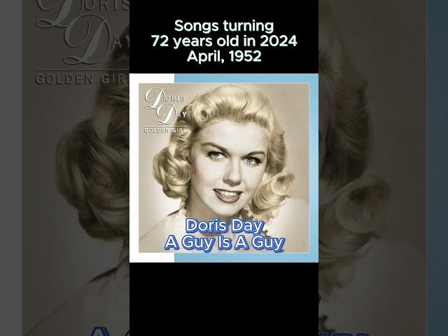 Songs turning 72 years old in 2024. April 1952 #retro #music #hits  #50s #50smusic #oldies