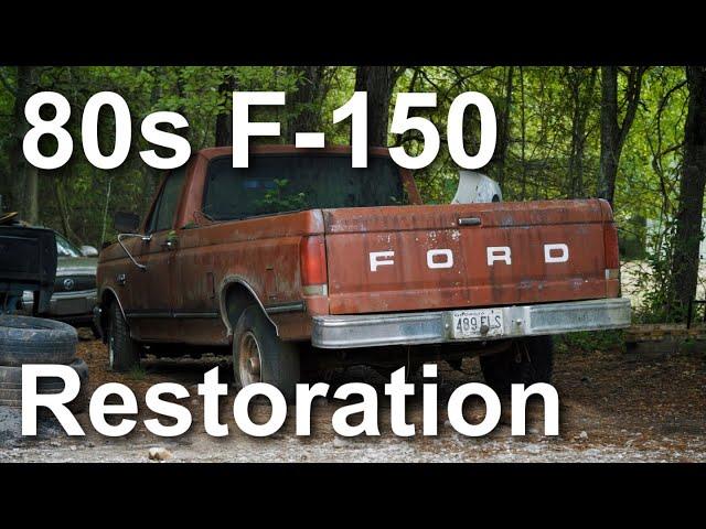 CLASSIC FORD F150 RESTORATION, How to Restore an Old F150 Truck, How to Bring an Old Truck to Life!