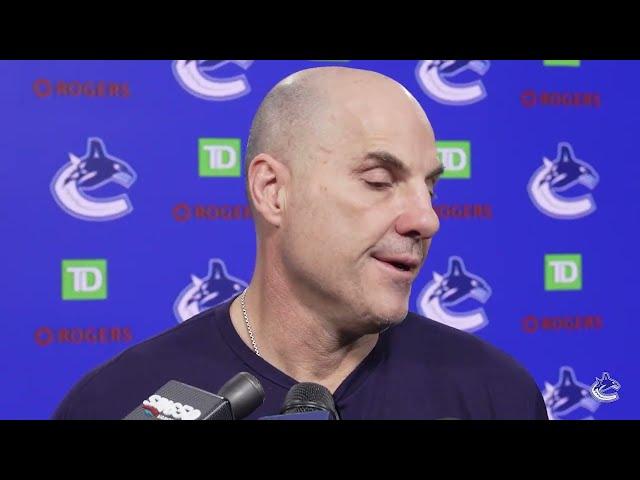 Rick Tocchet On Demko Not At Practice