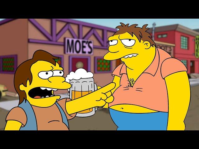 Is Barney Gumble Nelson's Father? - The Simpsons Theory