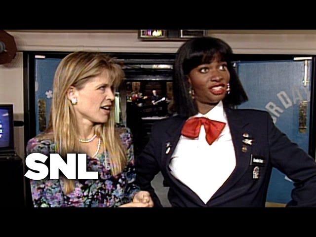 Zoraida and Linda Hamilton - Saturday Night Live