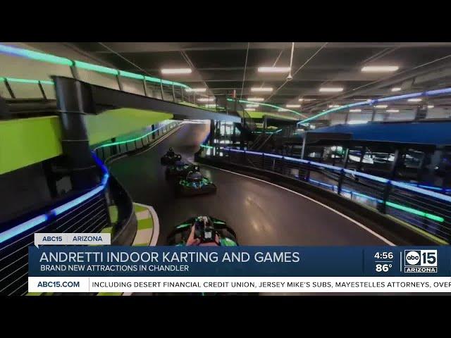 Andretti Indoor Karting & Games opens 3-story track in Chandler