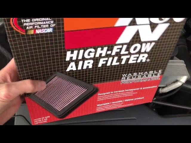 How to  Install a K & N Air Filter on a BMW F30 320i