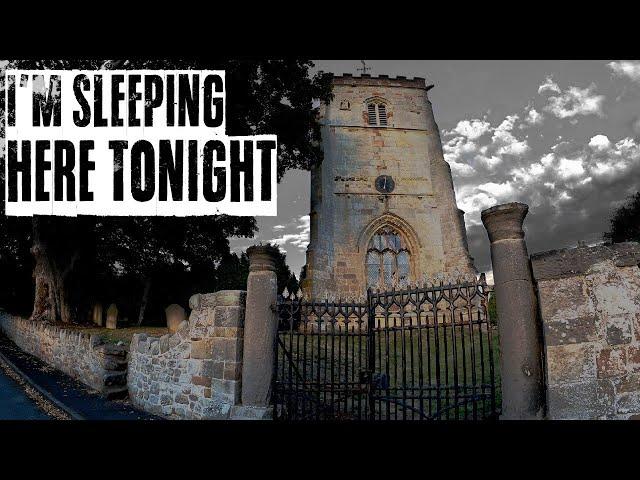 Could You Sleep In This Church Overnight? | Graveyard Night Walk!