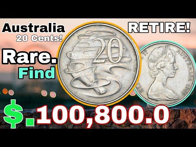 Australia 20 Cent 1967 most valuable 20 Cent Coins worth a lot of money!Coins Worth money!