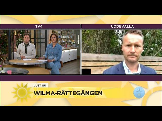 Känslosamt på Wilma-rättegången: ”Anhöriga lämnade salen” - Nyhetsmorgon (TV4)