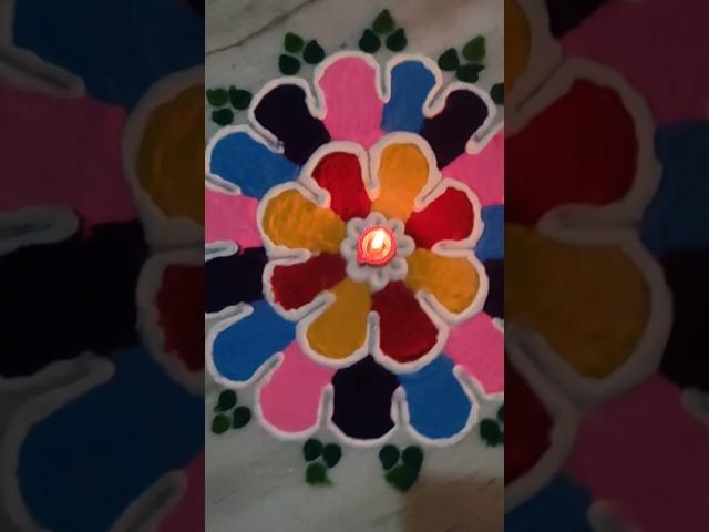 Diwali Rangoli #diwalirangoli #rangoli #shorts #shortsvideo #viral #shortsfeed