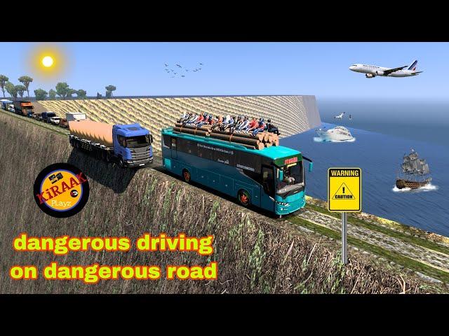 dangerous driving on dangerous mountain hills #07