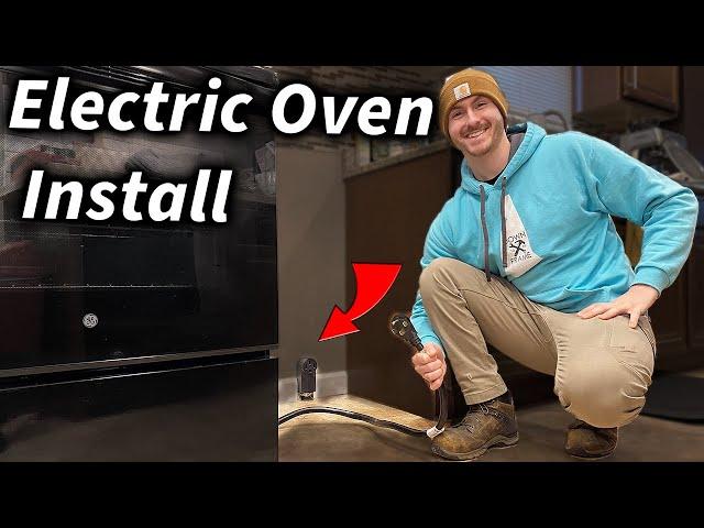 Electric Oven Outlet Install