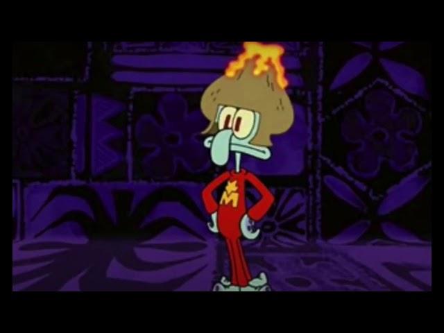 Squidward Krakatoa meme