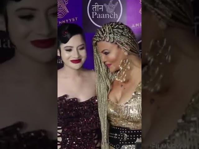 Rakhi Sawant dancing with Urfi at Nishant Bhat’s birthday(full video in description) #urfijaved