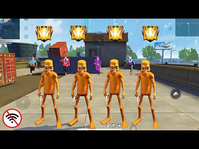 Tung Tung Tung Sahur  No Internet Prank  | FREE FIRE FUNNY GAMEPLAY | ZENO FF