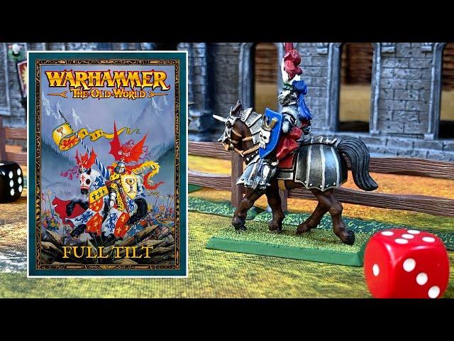 Free Full Tilt Jousting Rules for Warhammer the Old World